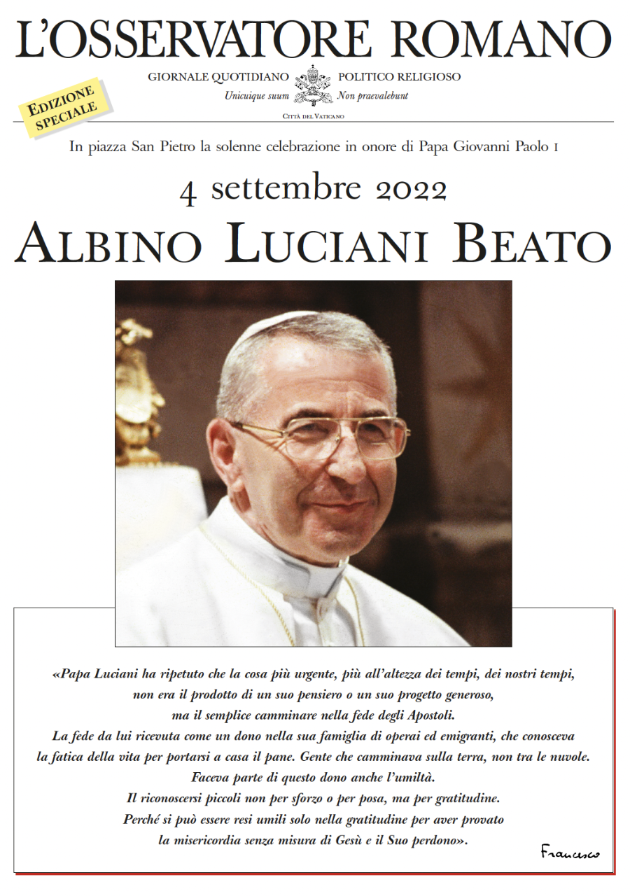 Albino Luciani<br>Beato