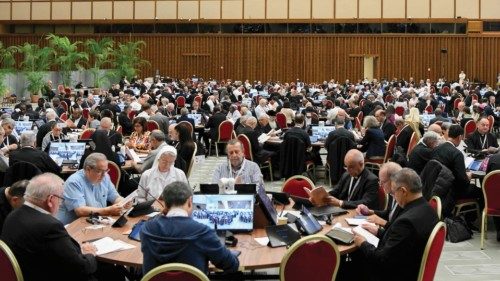 Italy, Rome, Vatican, 2023/10/14 Participants of the 16th General Assembly of the Synod of Bishops ...